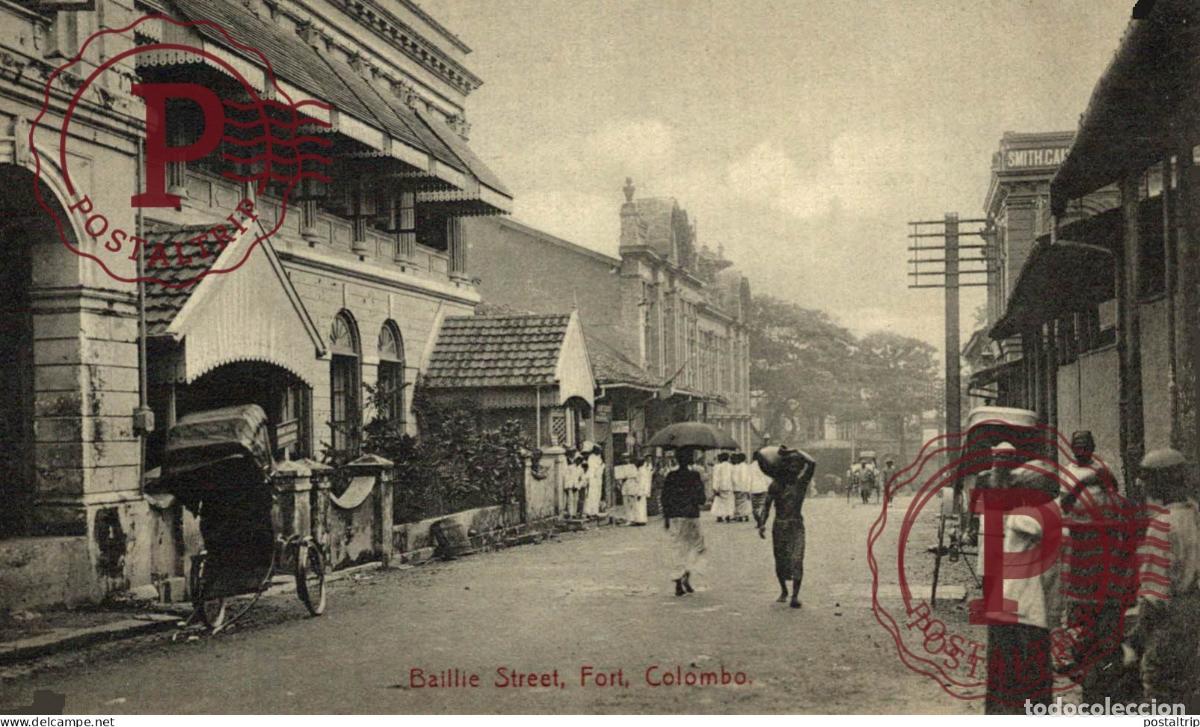 Postales: SRI LANKA CEYLON. BAILLIE STREET FORT COLOMBO