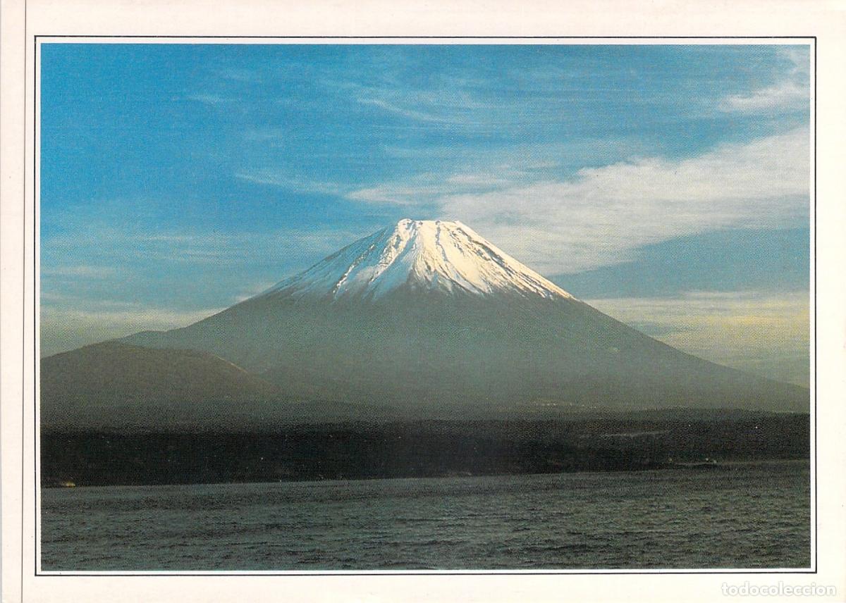 Postales: Postal Tur&iacute;stica del Volc&aacute;n Fuji-Yama, Jap&oacute;n