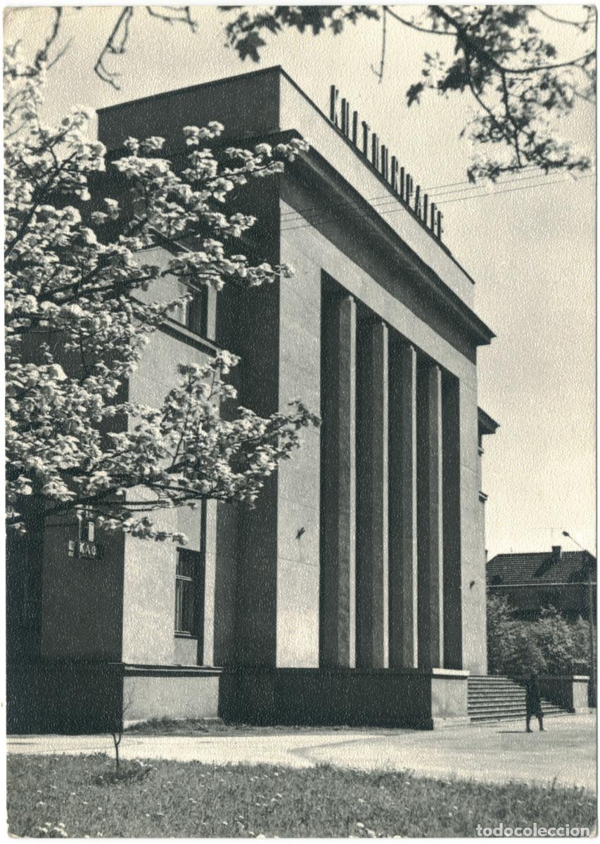 Postkarten: TALLINN_J. Tombi nim. Kultuuripalee. Kunst. Photo H. Vanaveski / Arquitectura Teatros URSS (Estonia)