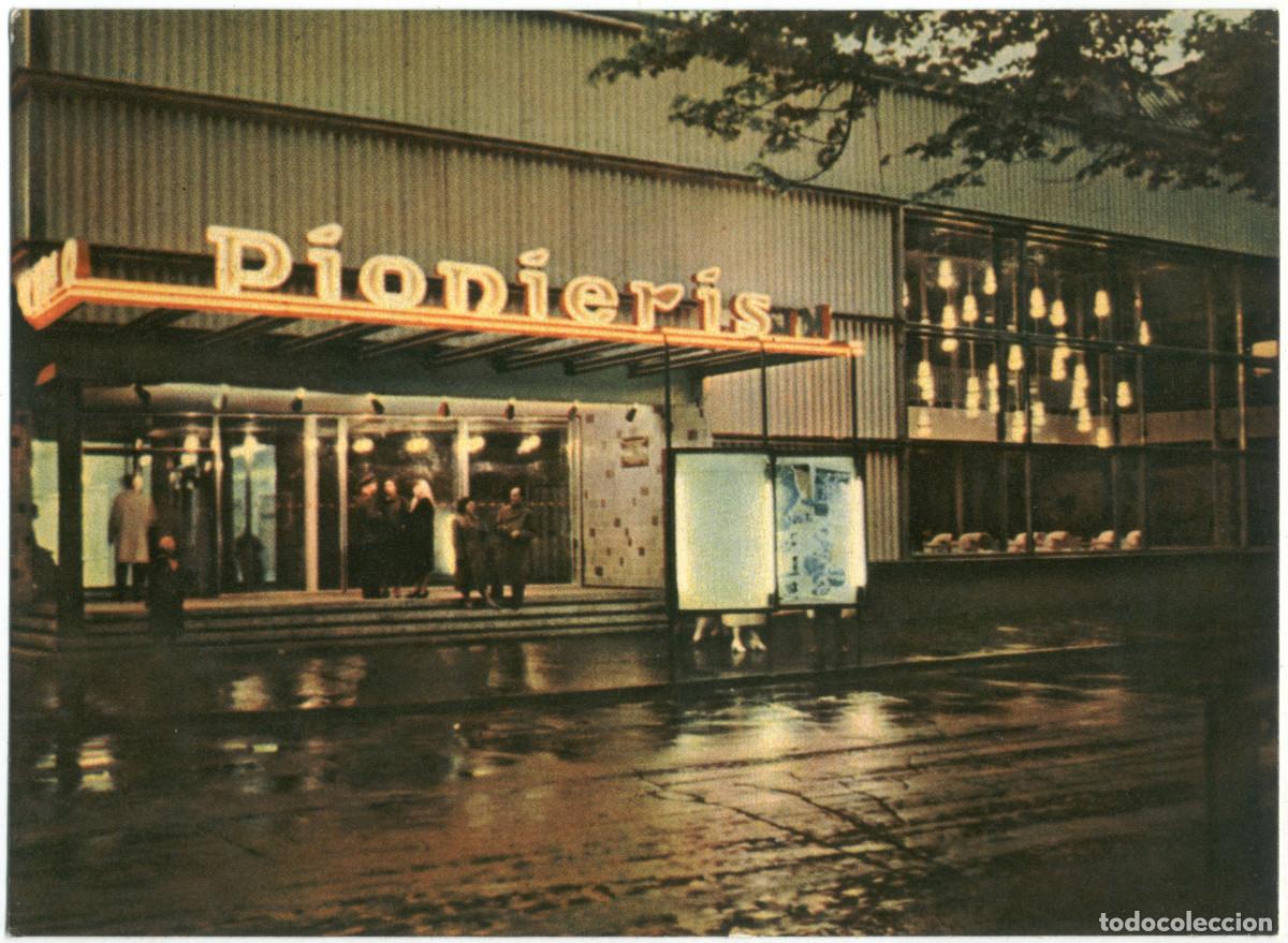 Postkarten: RIGA_Kinoteatris Pionieris_Liesma. Photo V. Gaila / Arquitectura Teatros URSS (Letonia)