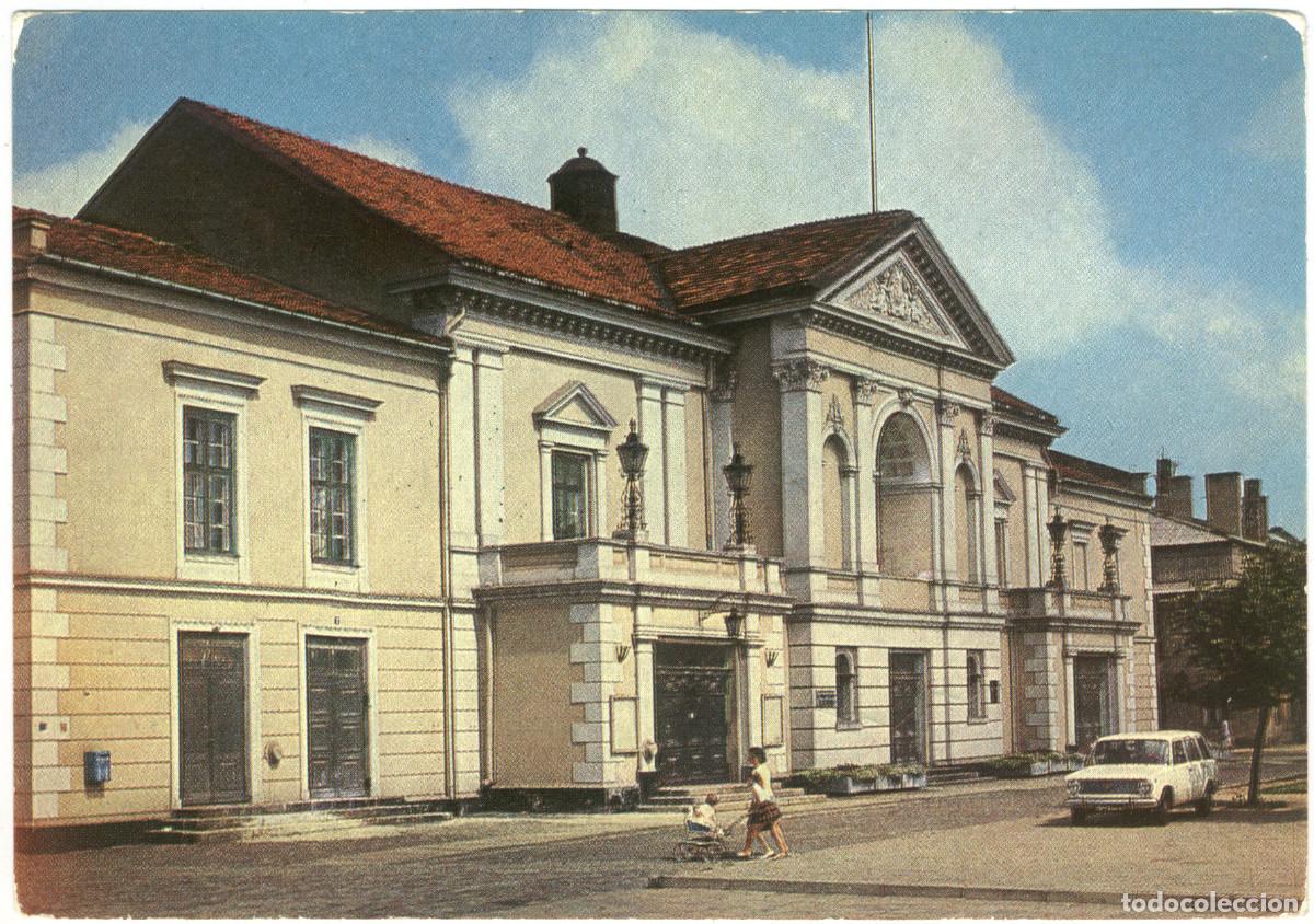 Postales: KLAIPEDA_Dramos Teatras_CCCP. Photo A. Ryazantseva / Arquitectura Teatros URSS (Lituania)