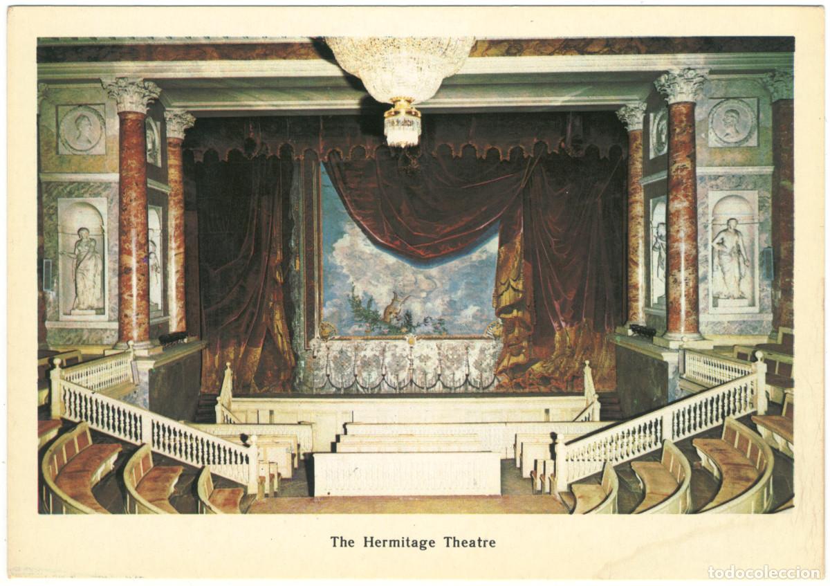 Postales: SANKT PETERSBURG_Hermitage Theatre_Aurora / Arquitectura Teatros Rusia