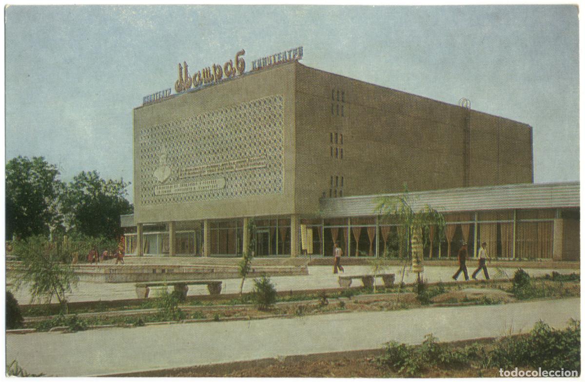 Postales: NAMANGANA_Kinoteatr Mashrab_Turist / Arquitectura Teatros Uzbekist&aacute;n