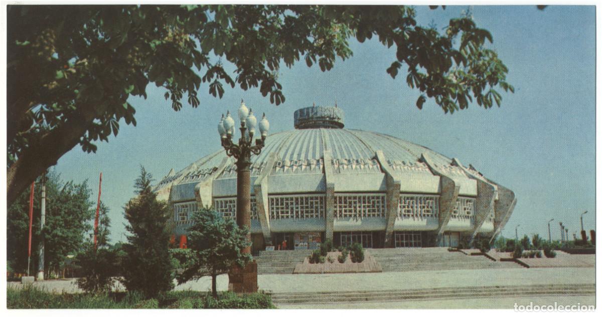 Postales: TASHKENT_Tsirki. Circus_ Izdatelstvo TSK KP Uzbekistana. Photo A G / Arquitectura Teatros Uzbekist&aacute;n