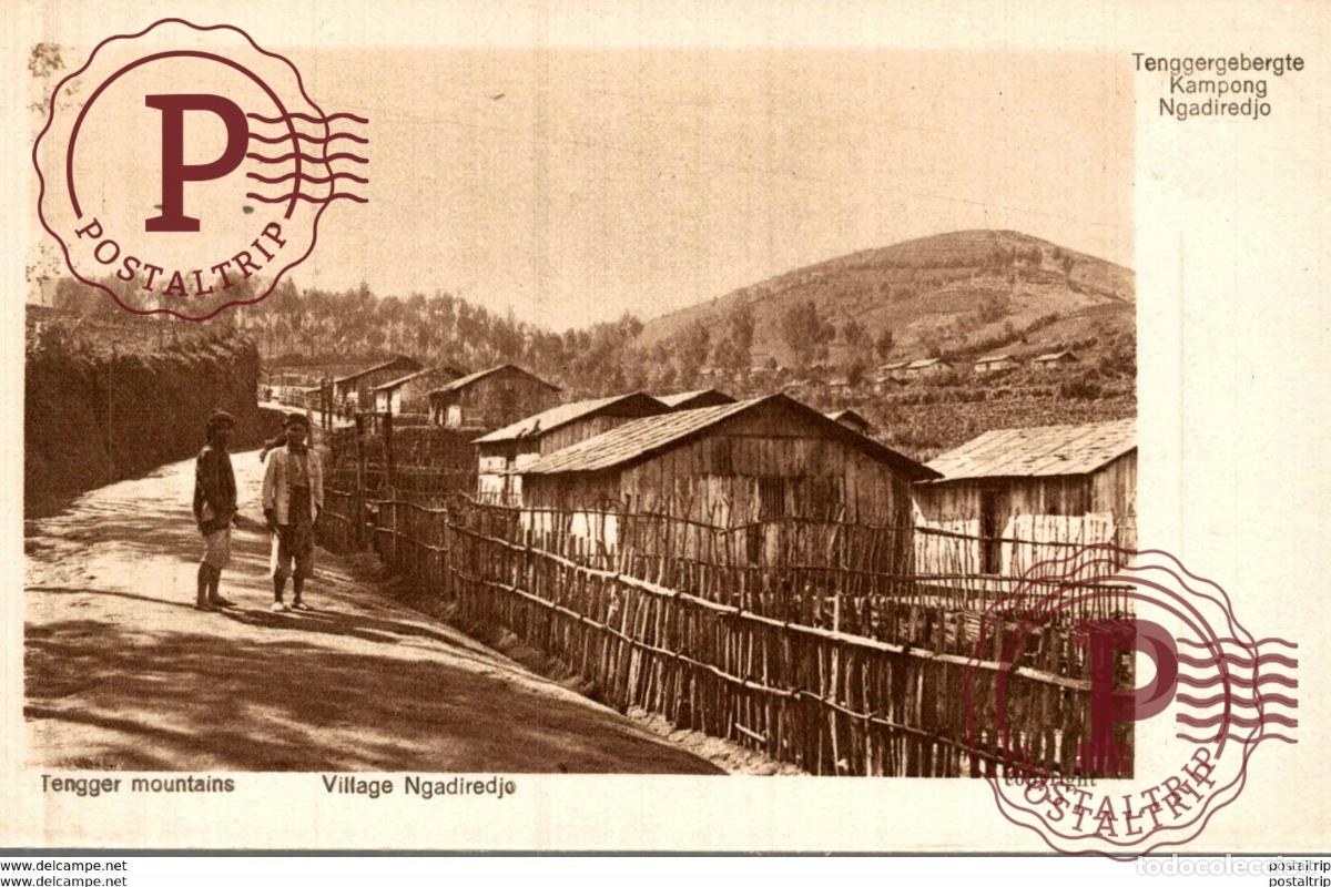 Postales: TENGGER MOUNTAINS - Village Ngadiredjo