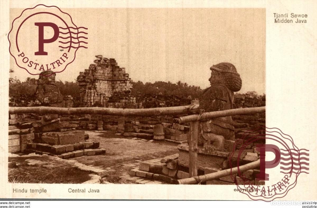 Postales: TJANDI MIDDEN JAVA. HINDU TEMPLE. CENTRAL JAVA