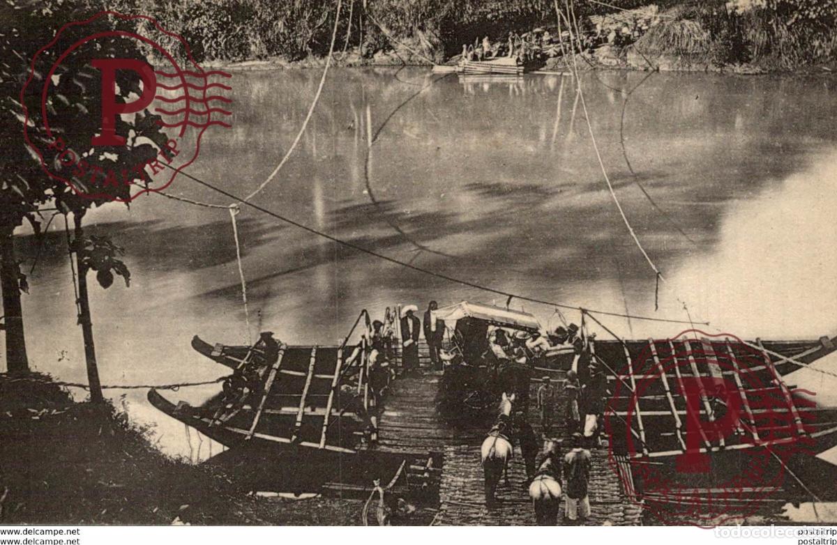 Postales: INDONESIE INDONESIA. ERRETAN PONT