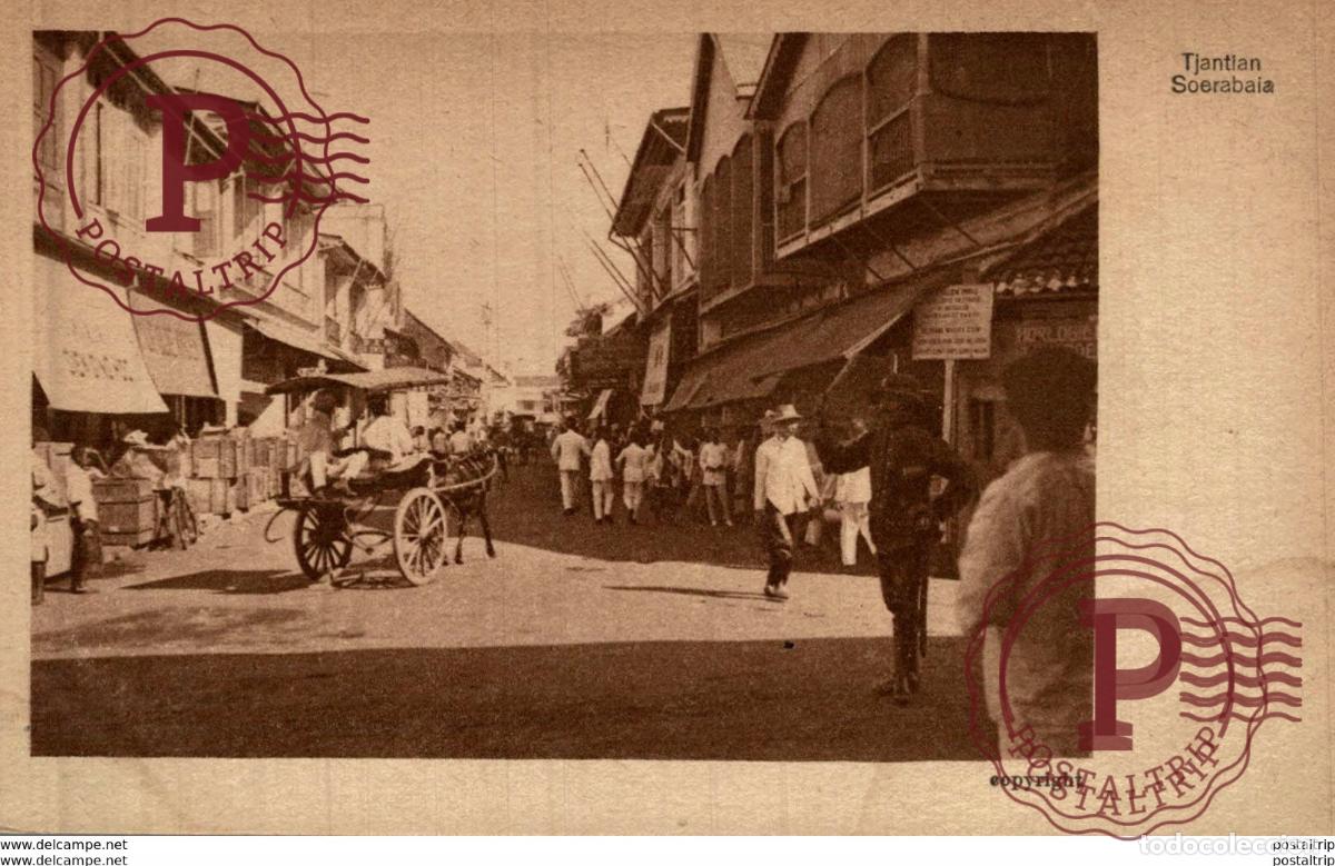 Postales: INDONESIE INDONESIA. TJANTIAN. SOERABAIAN