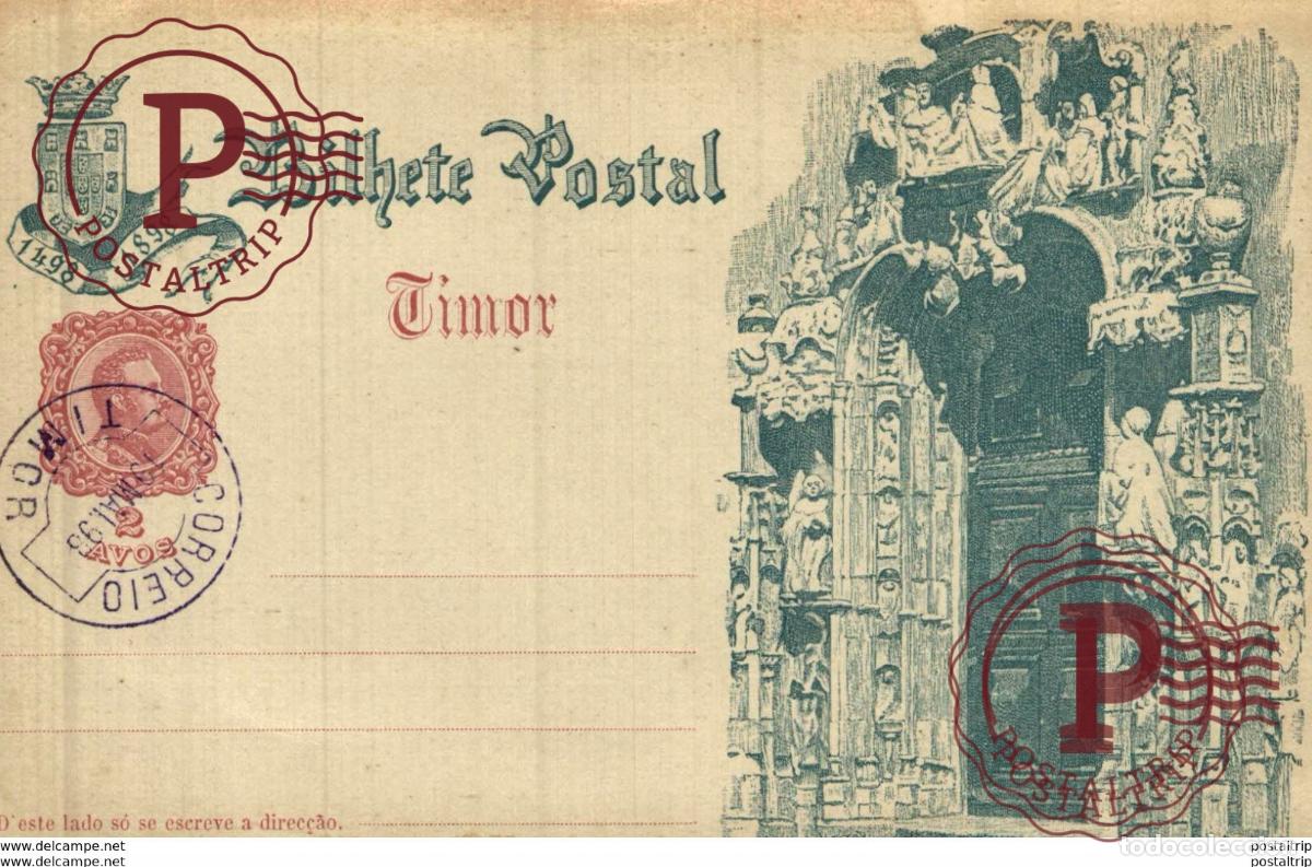 Postales: INDONESIE INDONESIA. TIMOR BILHETE POSTAL 1898