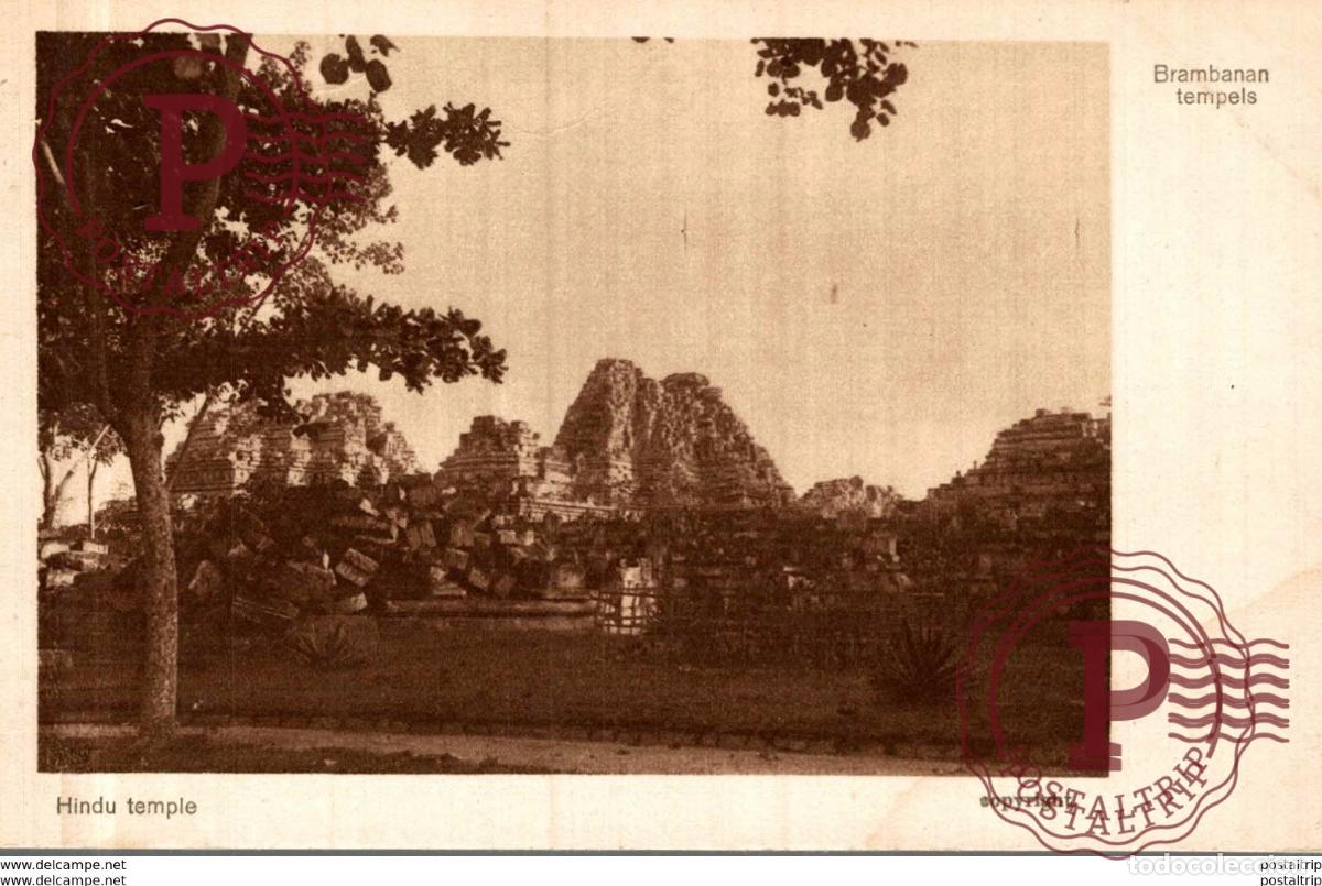Postales: INDONESIE INDONESIA. BRAMBANAN TEMPELS HINDU TEMPLE