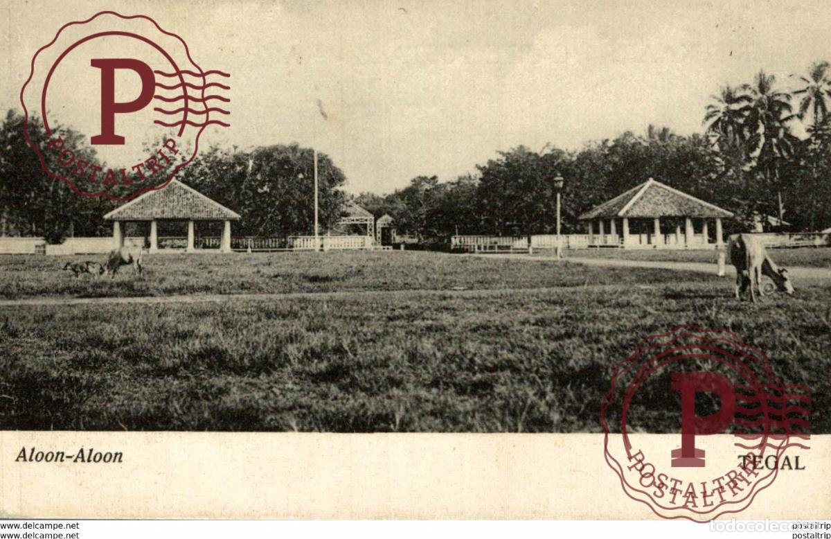 Postales: ALOON ALOON TEGAL INDONESIE INDONESIA.