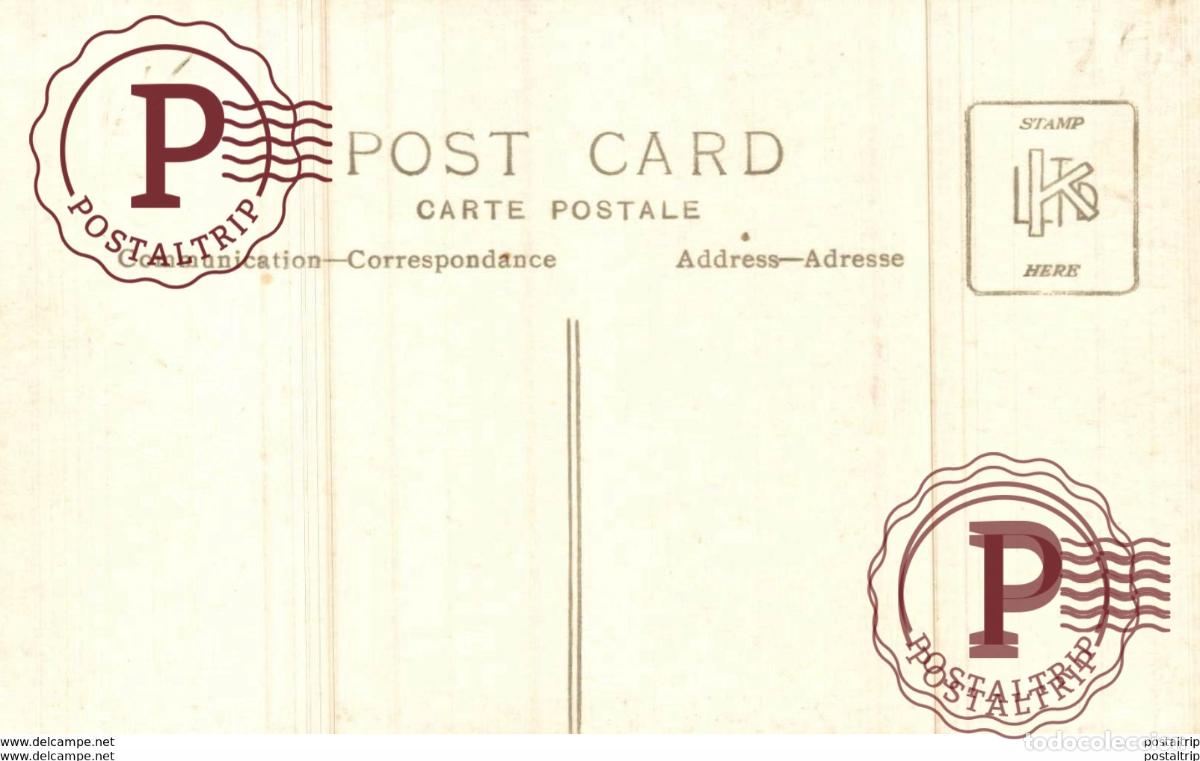 Postales: RPPC GRAND HOTEL SARANGAN JAVA INDONESIE INDONESIA. - Foto 2