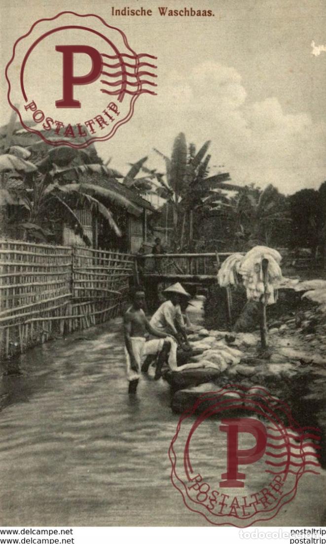 Postales: INDISCHE WASCHBAAS INDONESIE INDONESIA.
