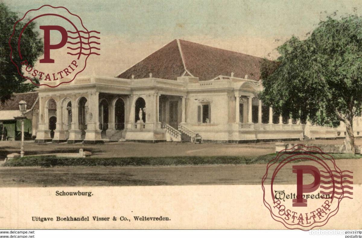 Postales: Weltevreden,Schouwburg INDONESIE INDONESIA.