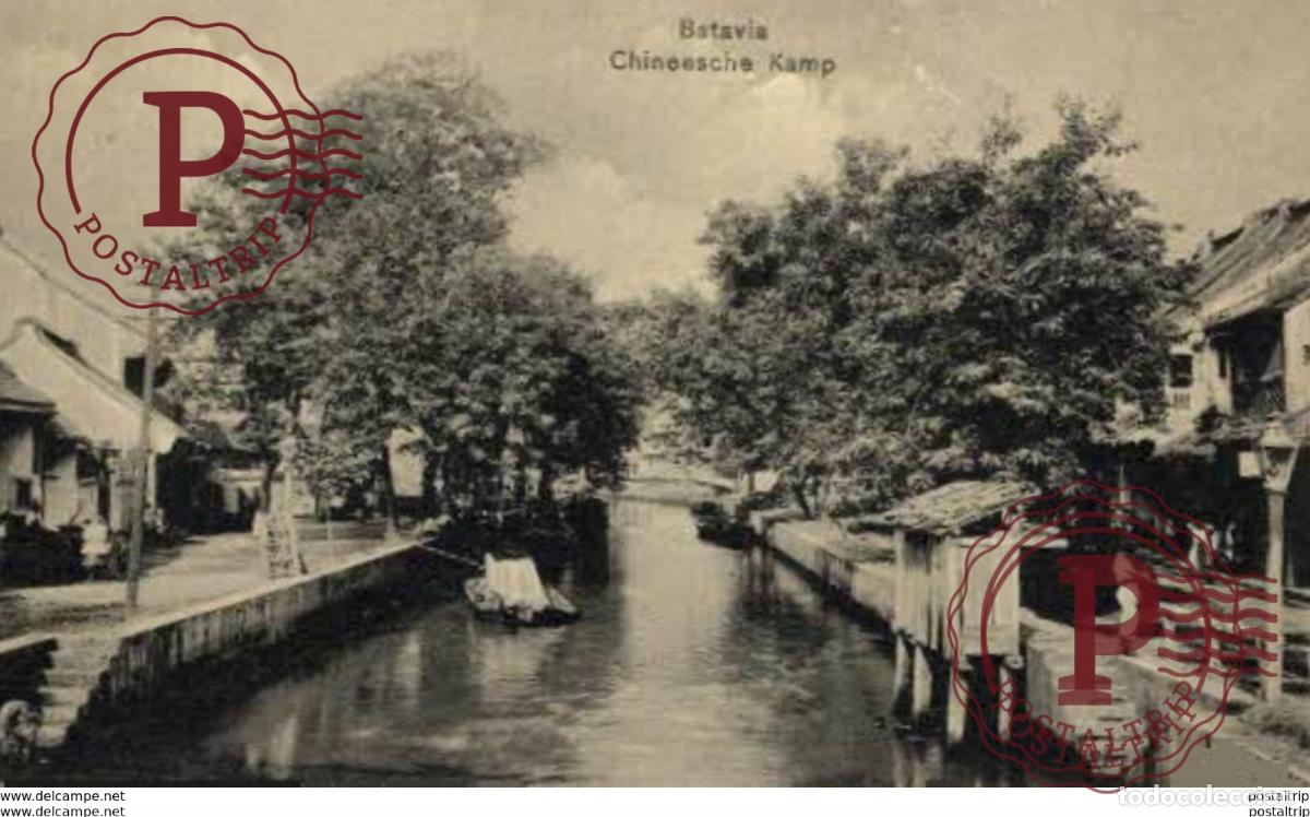 Postales: BATAVIA CHINEESCHE KAMP Netherlands Indies INDONESIE Indonesia
