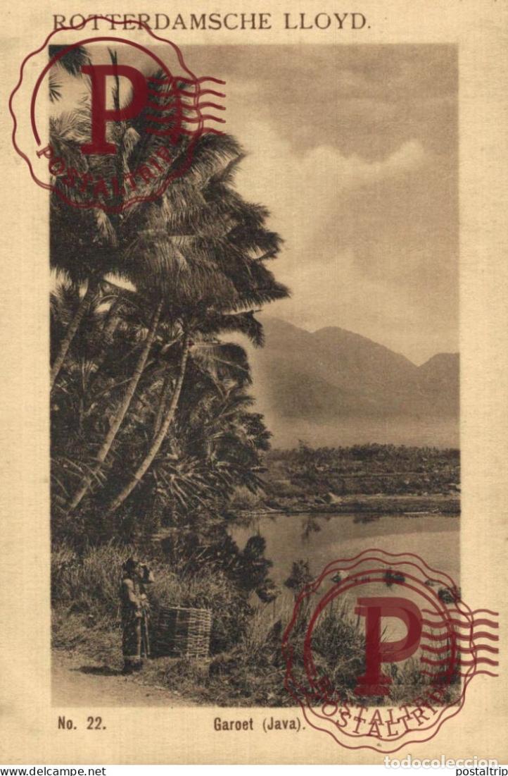 Postales: INDONESIA. ROTTERDAMSCHE LLOYD GAROET JAVA - Foto 1