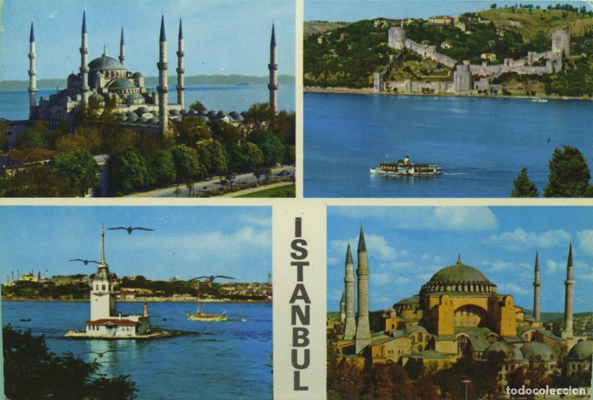 Postales: N&ordm; C-5319-ESTAMBUL. Turqu&iacute;a. Vistas de la ciudad. Sin circular