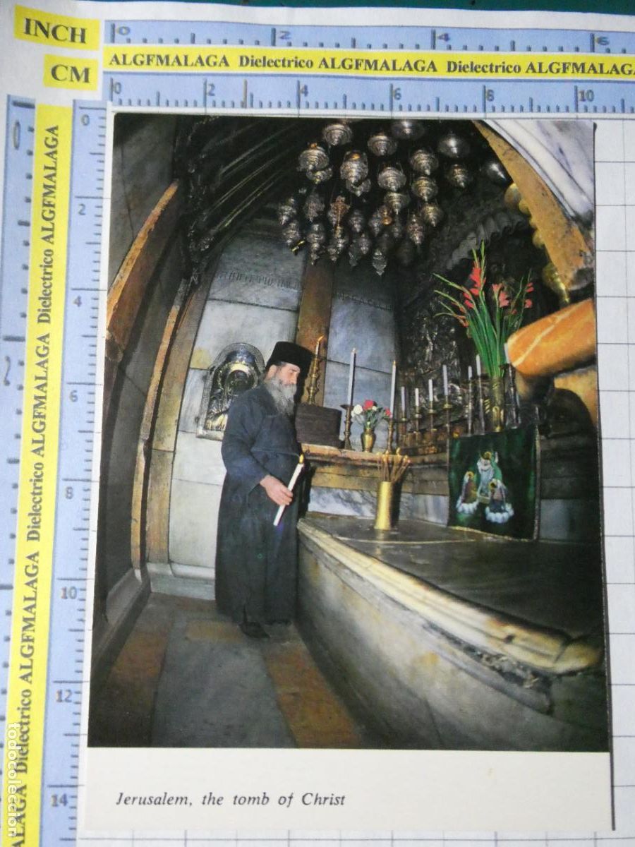 Postales: POSTAL DE ISRAEL. JERUSALEN. IGLESIA SANTO SEPULCRO, TUMBA DE JESUCRISTO. 1476