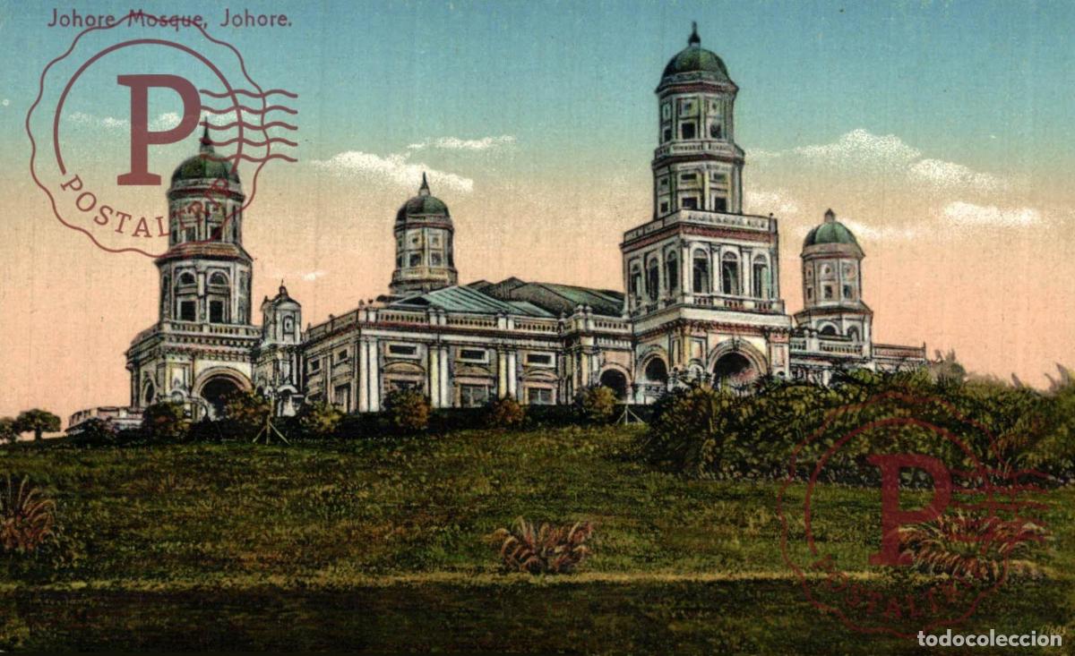 Cartoline: SINGAPUR. SINGAPORE, JOHORE MOSQUE, JOHORE.