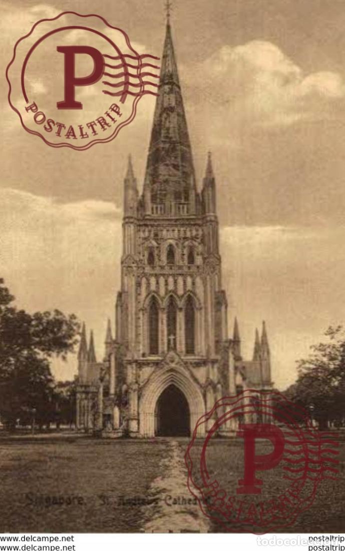 Postales: SINGAPUR SINGAPORE. ST. ANDREWS CATHEDRAL