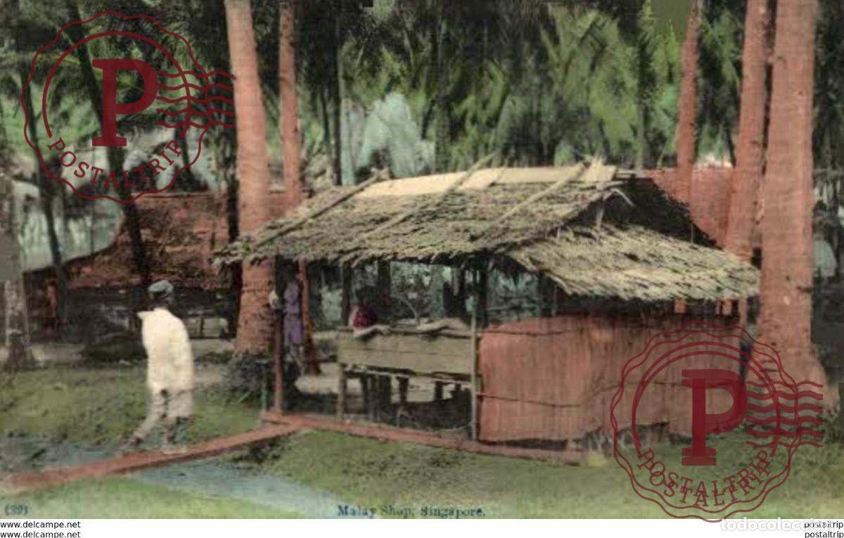 Postales: SINGAPUR SINGAPORE. MALAY SHOP