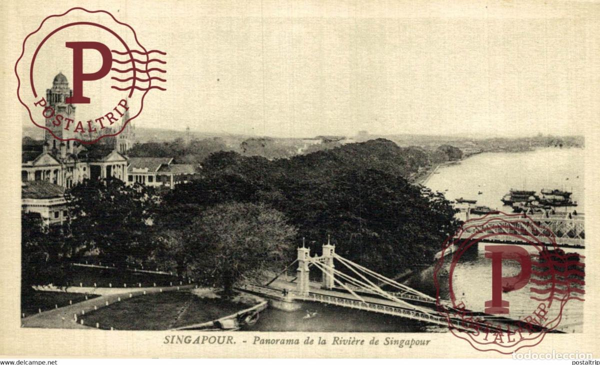 Postales: SINGAPUR SINGAPOUR - Panorama de la rivi&egrave;re