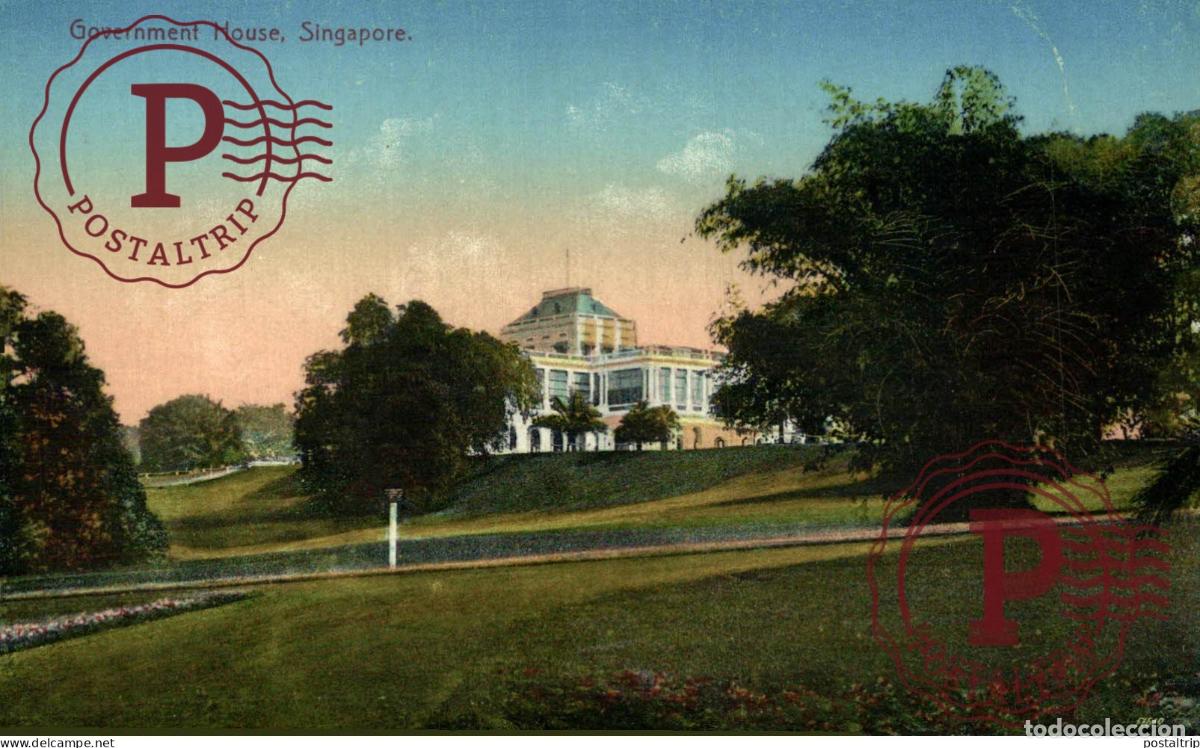 Postales: SINGAPUR. SINGAPORE, Government House