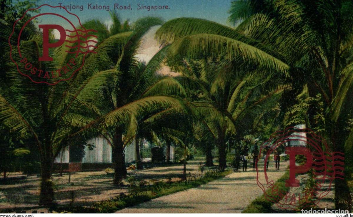 Postales: SINGAPUR. SINGAPORE, Tanjong Katong road