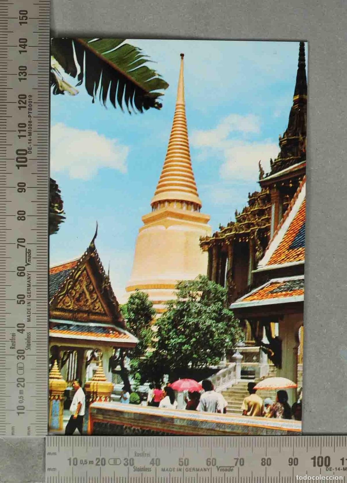 Postales: POSTAL. Bangkok - The Golden Pagoda - The Chapel of the Emerald Buddha - Wat Phra Keo