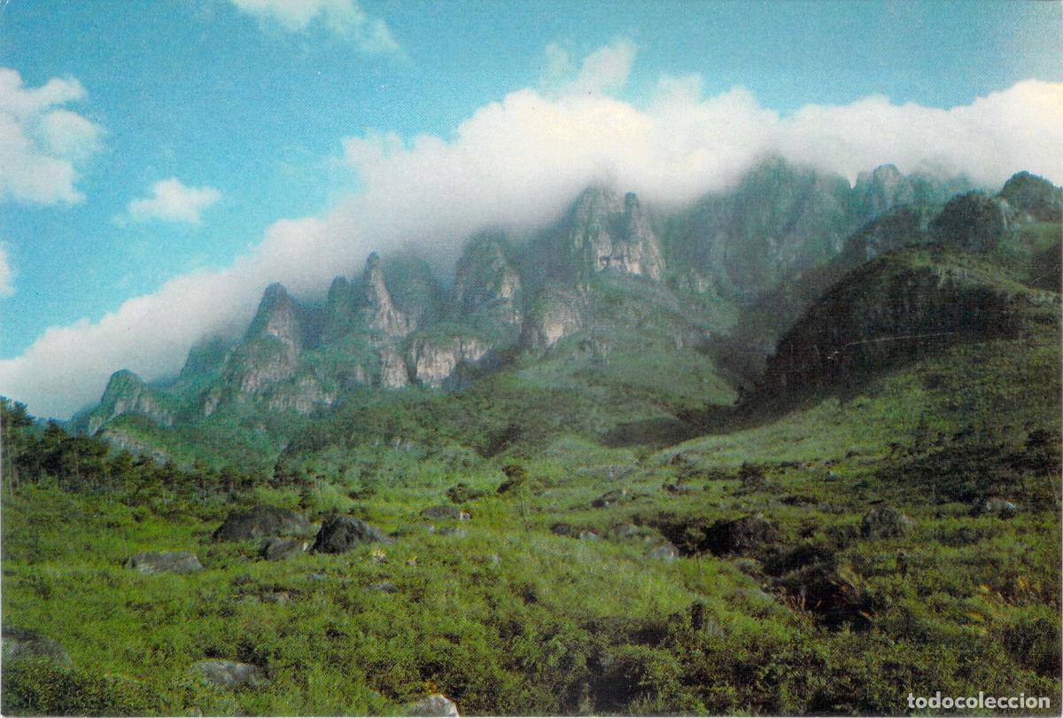 Cartes Postales: Postal de la Monta&ntilde;a Lushan Pico Wulao China