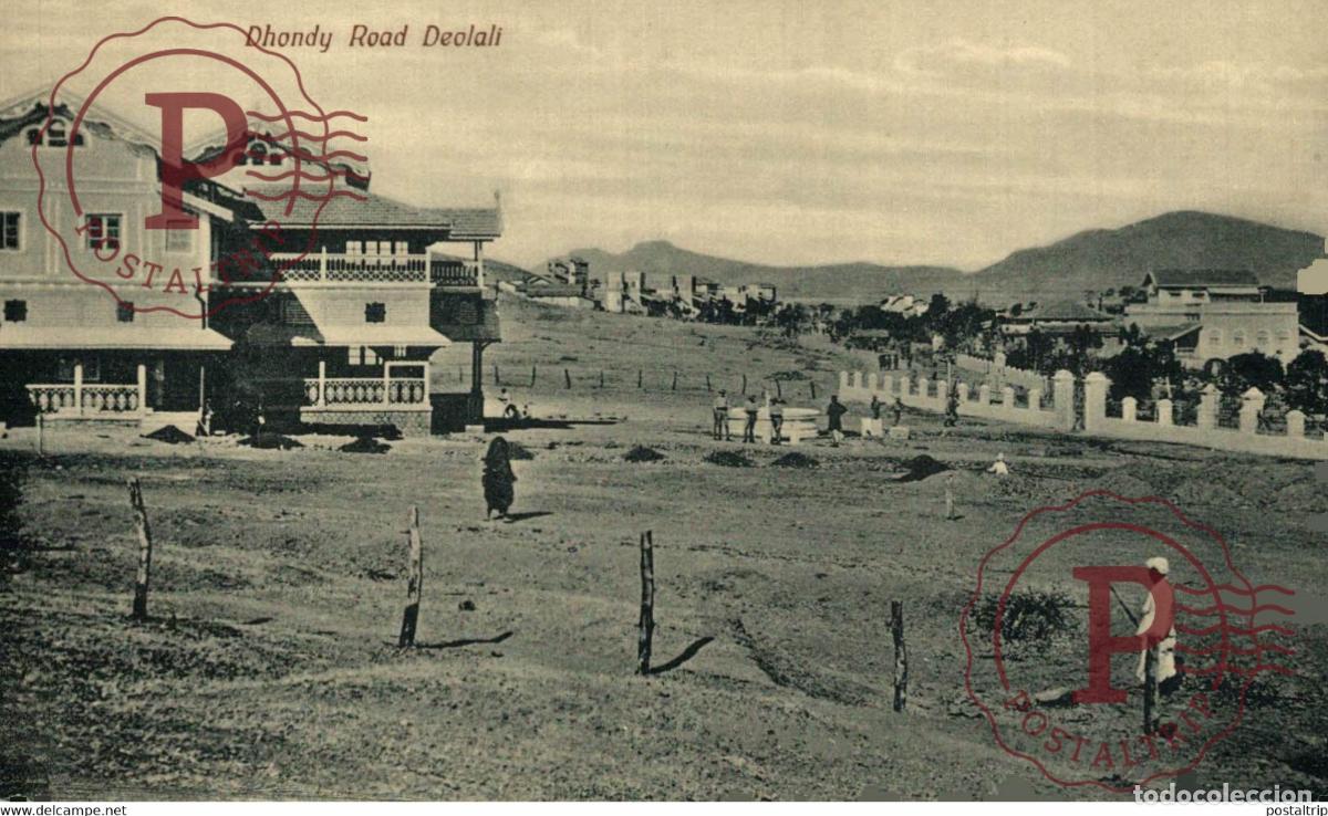Postales: Dhondy Road Deolali INDIA INDIEN INDE