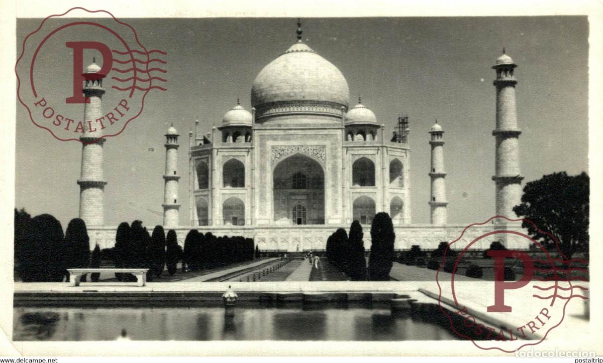 Postales: Taj Mahal Agra Tomb of Emperor Shah Jahan and his beloved wife Mumtaz Mahal INDIA INDIEN INDE