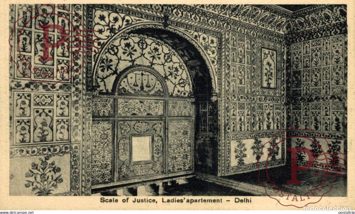 Postales: DELHI Scale of Justice Ladies apartement INDIA INDIEN INDE