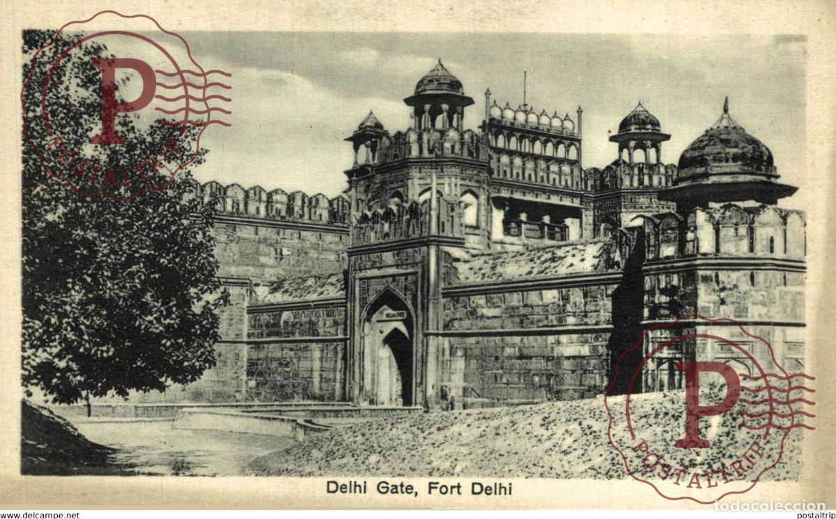 Postales: DELHI GATE FORT DELHI INDIA INDIEN INDE