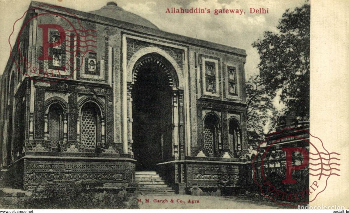 Postales: Allahuddins Gateway, Delhi INDIA INDIEN INDE