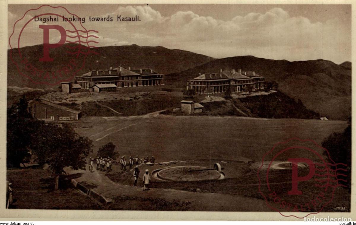Postales: Dagshai looking towards Kasauli INDIA INDIEN INDE