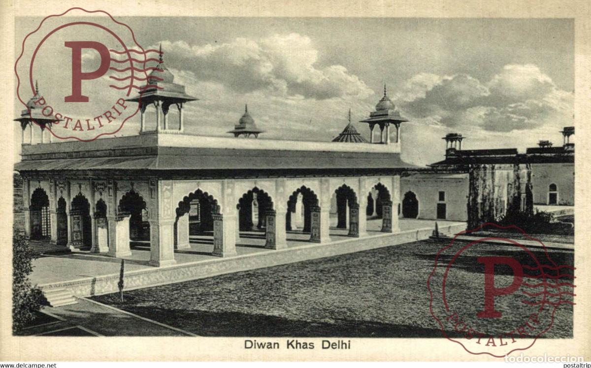 Postales: Diwan Khas Delhi INDIA INDIEN INDE