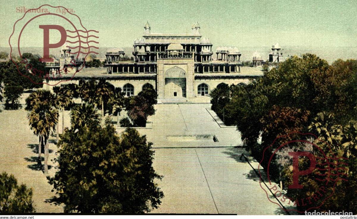 Postales: Sikandra Agra INDIA INDIEN INDE