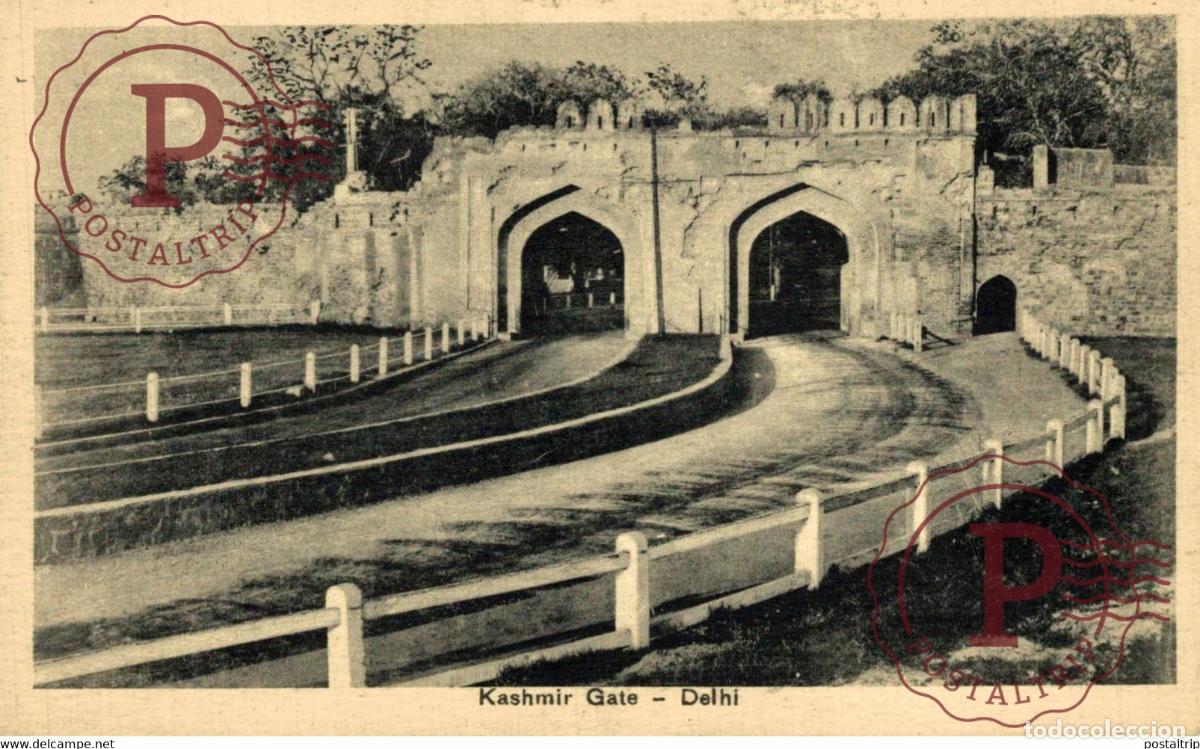Postales: KASHMIR GATE DELHI INDIA INDIEN INDE