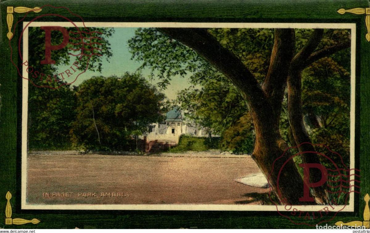 Postales: IN FAGET PARK AMBALA INDIA INDIEN INDE