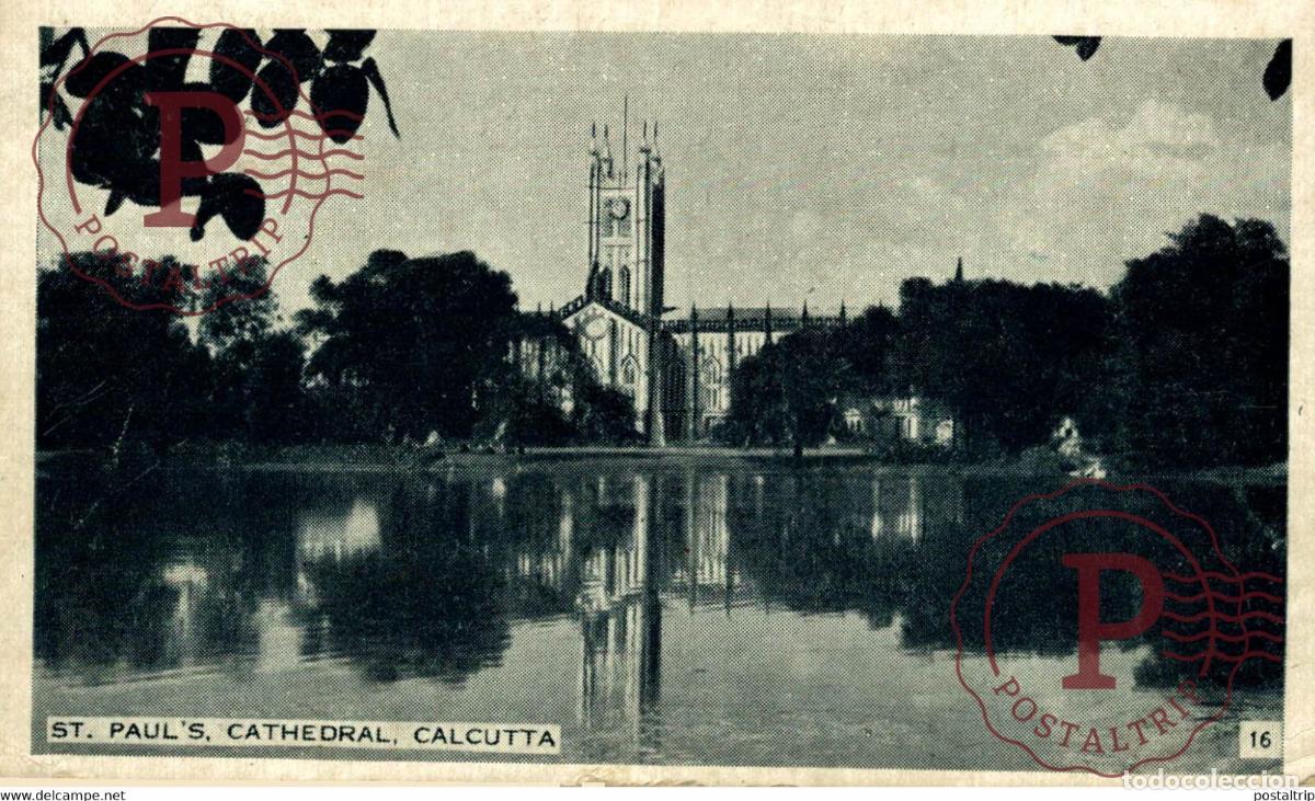 Postales: ST PAULS CATHEDRAL CALCUTTA INDIA INDIEN INDE