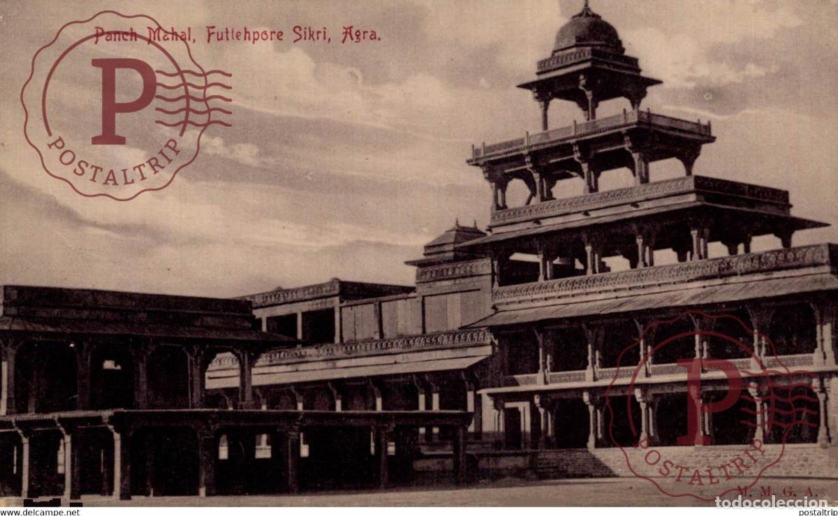 Postales: PANCH MAHAL FUTTEHPORE SIKRI AGRA INDIA INDIEN INDE