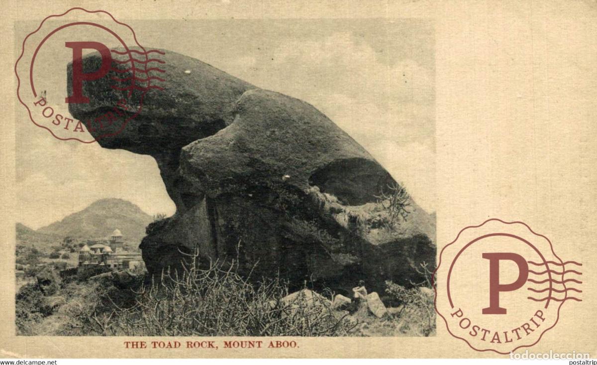 Postales: THE TOAD ROCK MOUNT ABOO INDIA INDIEN INDE