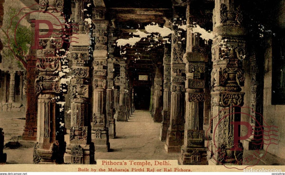 Postales: PITHORAS TEMPLE DELHI INDIA INDIEN INDE
