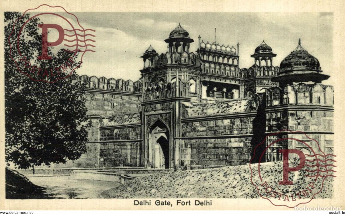 Postales: DELHI GATE FORT DELHI INDIA INDIEN INDE