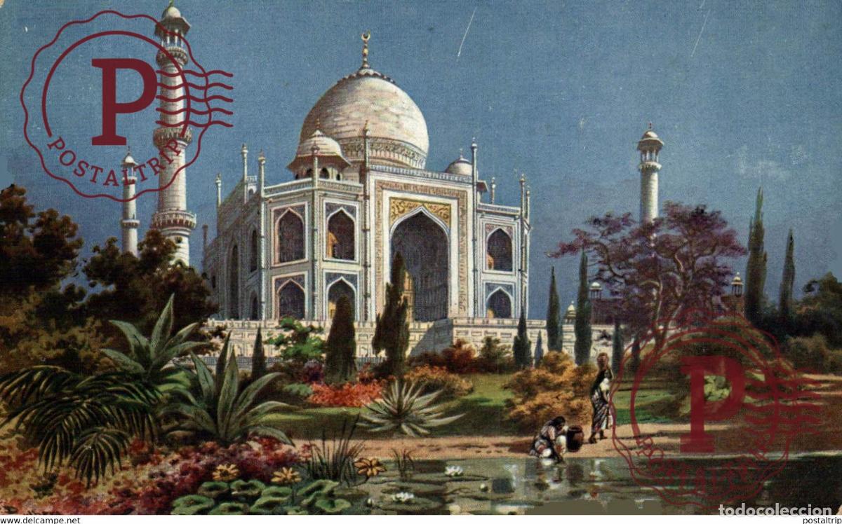 Postales: INDIA TAJ MAHAL IN AGRA INDIA INDIEN INDE