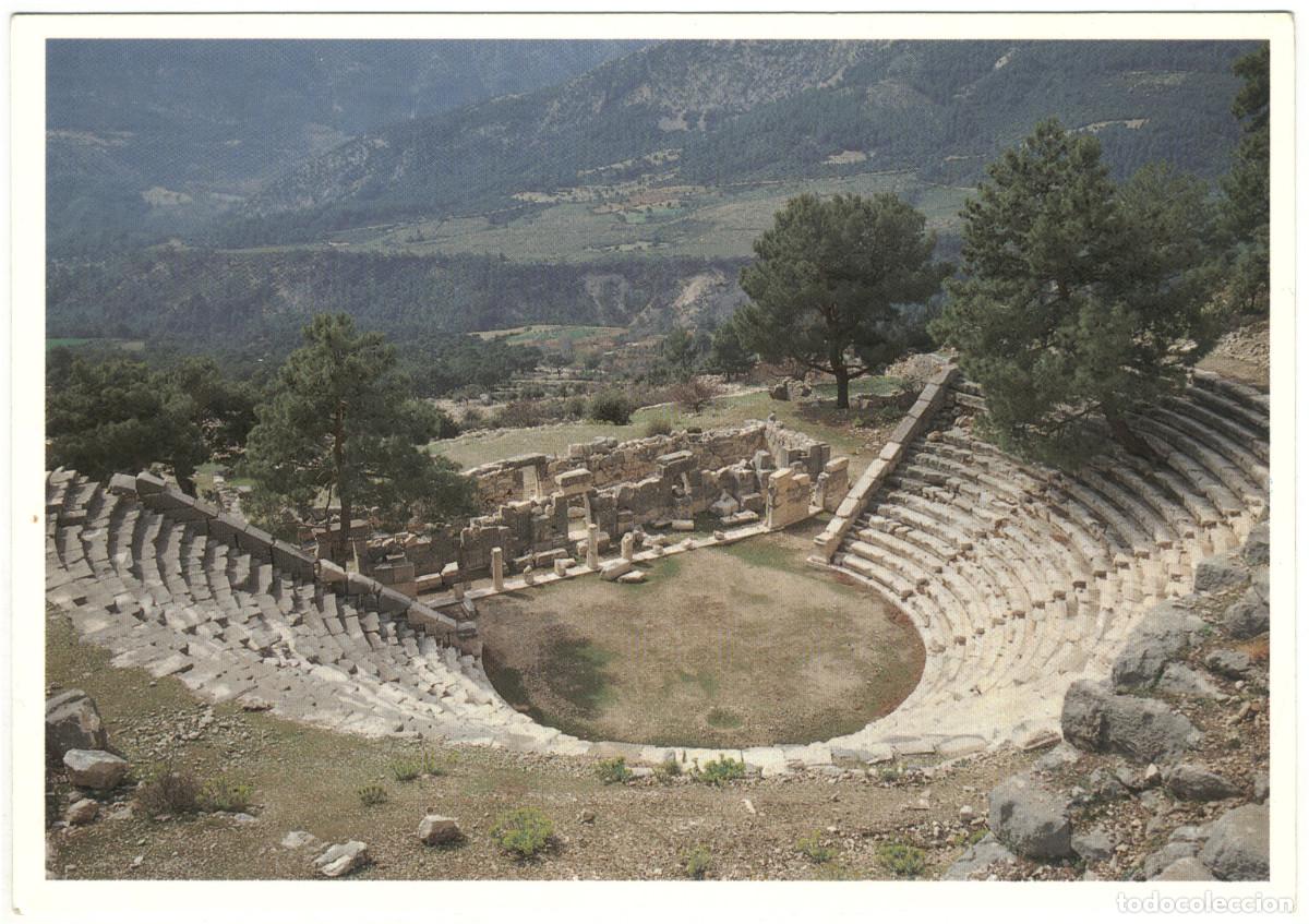 Postales: ARYKANDA (T&uuml;rkey)_Tiyatro_Efe Turism Yayinlari. Photo M. Erem &Ccedil;al / Teatros Grecorromanos Asia Menor