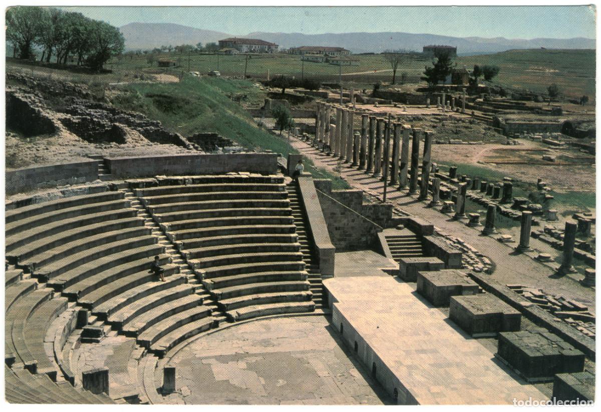 Postales: BERGAMA (Turkey)_Asklepion Tiyatro_Keskin Color. 448 / Teatro antiguos Asia Menor