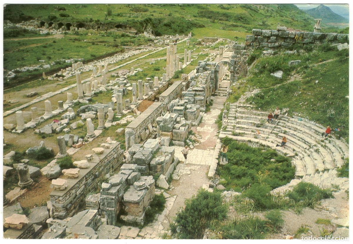 Postales: EFES (Turkey)_Odeon-K&uuml;&ccedil;&uuml;k konser yeri_Keskin Color / Teatro antiguos Asia Menor