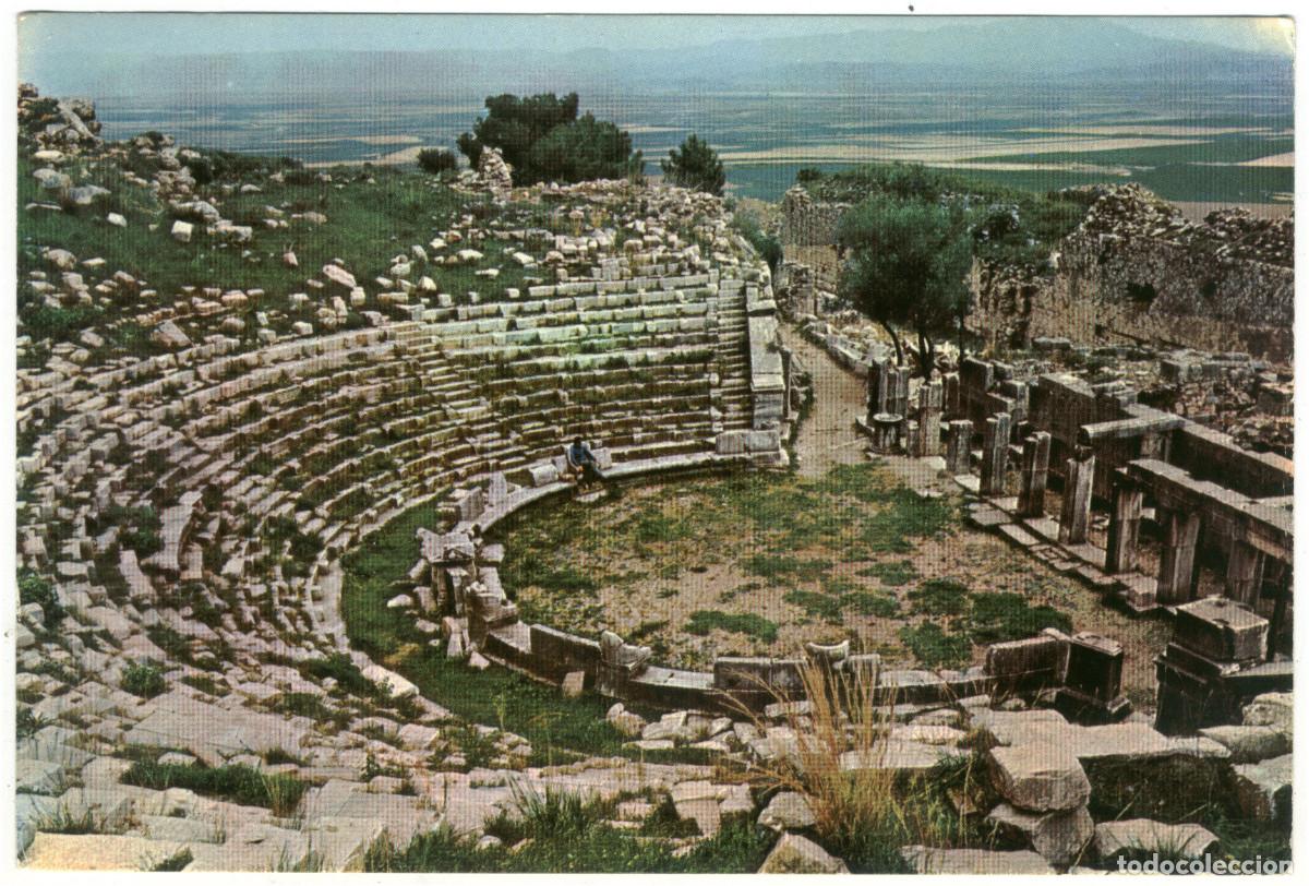 Postales: PRIENE (Turkey)_Anfitiyatrosu_Hitit. 1398 / Teatro antiguos Asia Menor